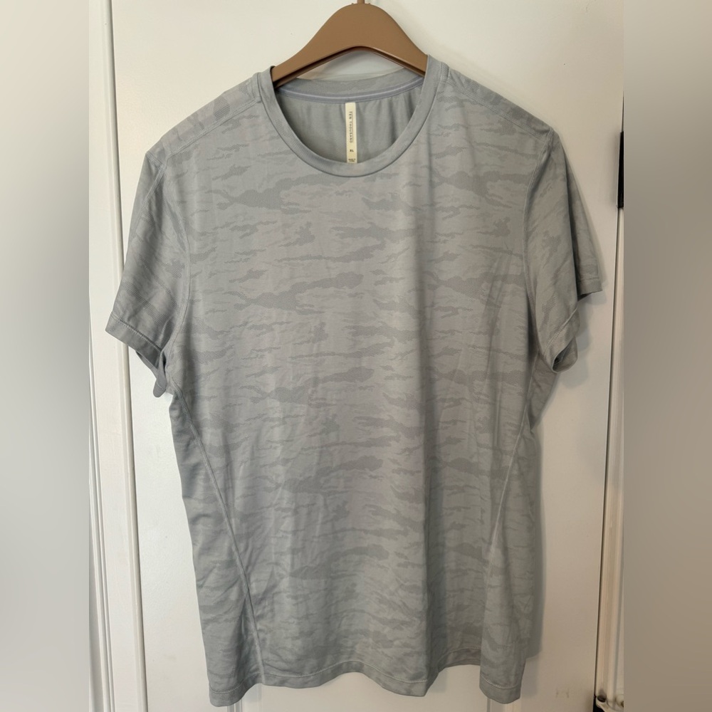 Ten Thousand Grey Camouflage Workout shirt